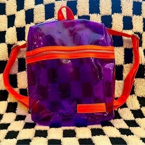 Anastasia Beverley Hills PVC Purple/Orange Backpack